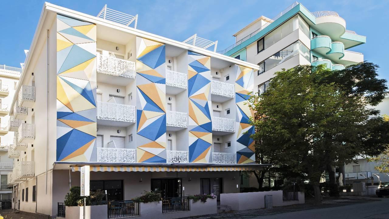 Color Hotel Rimini Exterior foto
